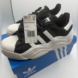 Adidas Superstar Millencon Black White Sneakers
